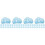 400Pcs Blue Non-Woven Hair Net Caps for Workshop Home Kitchen Use 4