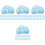 400Pcs Blue Non-Woven Hair Net Caps for Workshop Home Kitchen Use 3