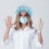 400Pcs Blue Non-Woven Hair Net Caps for Workshop Home Kitchen Use 9