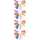 4Pcs Handheld Wood Oar Drum Multi Color Party Performance Drum 4