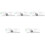 5Sets Paper Eyebrow Stencil Tool for Symmetrical Brows Assorted Color 5