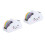 2St Kinder Tape Dispenser Met Tape Voor 9