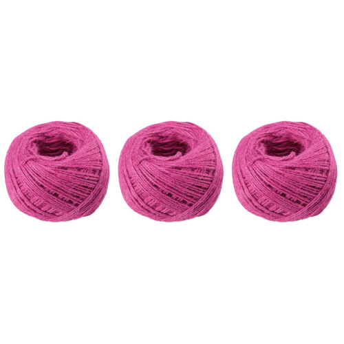 3St Rosé Jute Voor , En Feestdecoratie 2