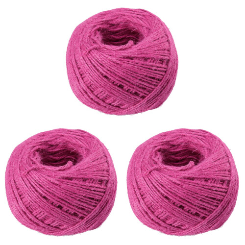 3St Rosé Jute Voor , En Feestdecoratie 1
