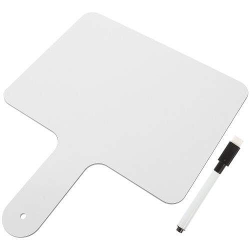 4Sets Herbruikbare Droog Uitwisbare Whiteboard Antwoord Paddle 1