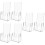 6St Menuhouder Transparant Compact Brochurehouder Voor Bureaus 6