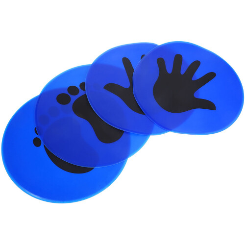 8Paren Trainingsmarkers Voetbal PVC Flexibele Oefenhulpmiddelen 2