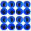 8Paren Trainingsmarkers Voetbal PVC Flexibele Oefenhulpmiddelen 7
