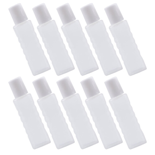 30St Plastic Kleine Druppelflessen Transparant 2