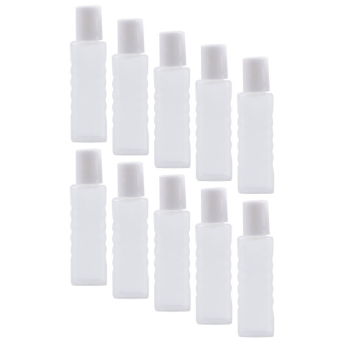 30St Plastic Kleine Druppelflessen Transparant 1