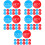 50Paren Warm/ Waterstickers Zelfklevend Voor 8