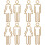 4Paires Panneaux Toilettes ABS Pour Décoration 6