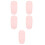 5St Multifunctioneel Wasbord Roze Plastic Wasplank Met Zeephouder 10