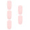5St Multifunctioneel Wasbord Roze Plastic Wasplank Met Zeephouder 8