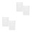 4St Multifunctionele Wandhouder Van Acryl Voor Documenten En Brochures 9