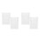 4St Multifunctionele Wandhouder Van Acryl Voor Documenten En Brochures 7
