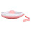 Conjunto giratorio de 5 compartimentos para snacks, rosa, 18 cm 12