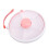 Conjunto giratorio de 5 compartimentos para snacks, rosa, 18 cm 8