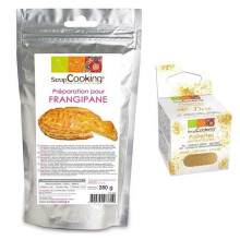 Preparado para frangipane 280 g + copos dorados
