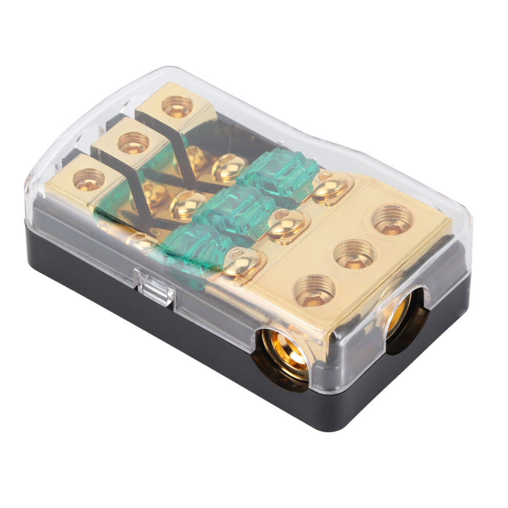 Power Distribution Block With Midi Mini Anl Fuse Car Audio System Featuring Protection Circuit Led Indicator And Wide Application In Vehicles Red 9190834381763