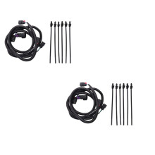 3X for Suburban Tahoe Yukon Rear Back Sensor Wire Harness 22899761