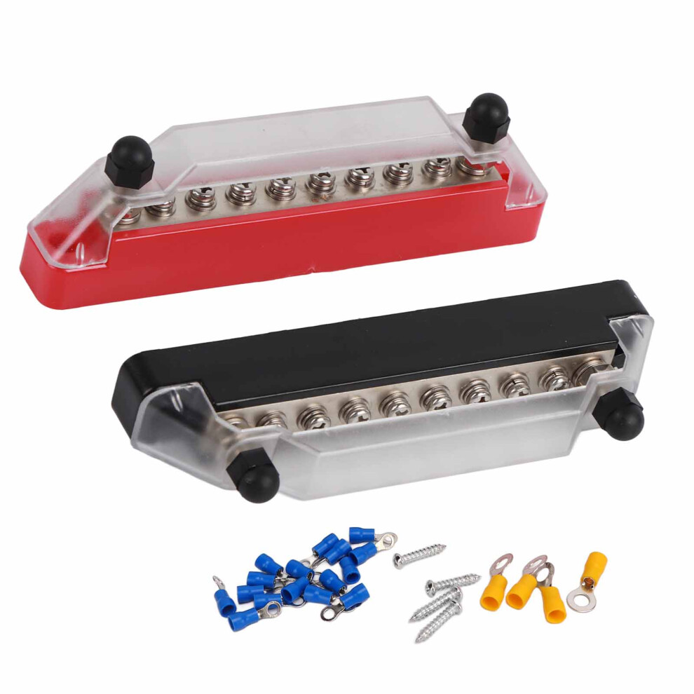 48V 150A 10 Terminal Bus Bar With 20 Terminals For Car Rv Solar Use 7641372865243