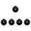 5Pièces Écrous Cymbale Standard Accessoires Percussion 5