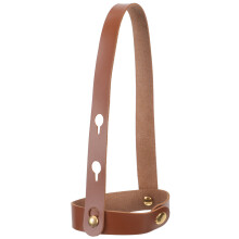 5Pièces Porte- Cuir Ajustable Marron Pour Café Portables