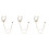 3Pièces Broche Suspendue Accessoire Élégant Costume 4