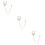 3Pièces Broche Suspendue Accessoire Élégant Costume 9