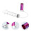 2Ensembles Accessoires DIY Rouge À Aluminium Silicone Couleur 11
