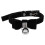 2Pièces Collier Chat Chien Strass Noir Accessoire Mode Pour Animaux 1
