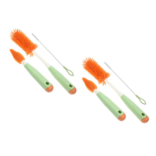 6Pièces Brosse Pour Pailles Durable Multi Couleur 1