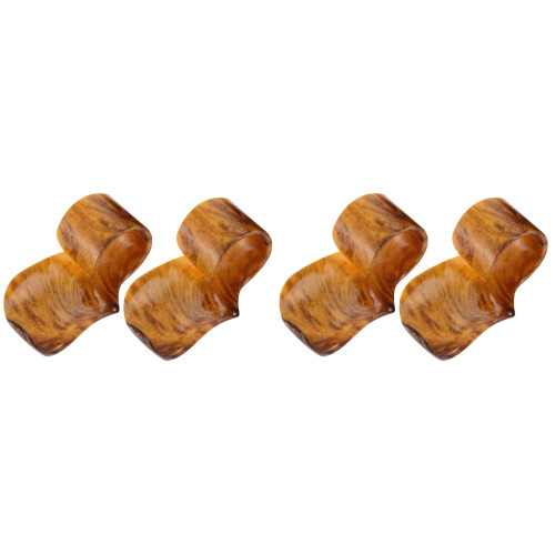 4Pièces Accessoires Accélérateur Marron Clair 1
