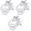 3Pièces Ring Light LED Dimmable Pour Photo Selfie 3