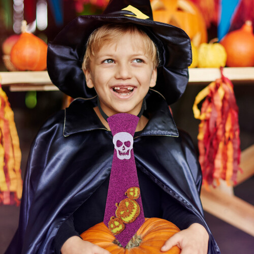 24Pièces Cravates Halloween Enfants Original 2