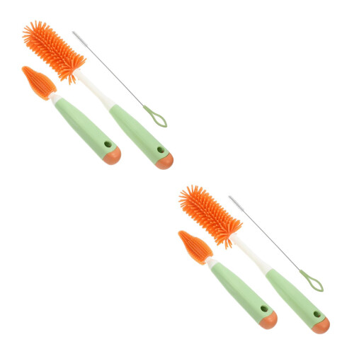 6Pièces Brosse Pour Pailles Durable Multi Couleur 2