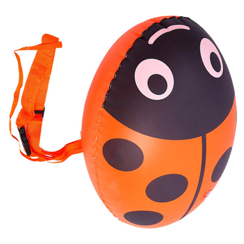 3Pièces Bouée De Natation PVC Orange Avec Ceinture Réglable 2