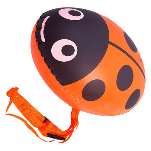 3Pièces Bouée De Natation PVC Orange Avec Ceinture Réglable 1