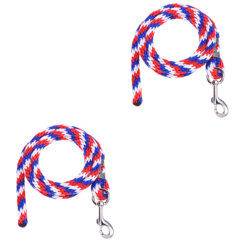 2Pièces Tressée Pour Avec Mousqueton 1