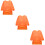 3Pièces Tablier Artistique Enfants Orange Réutilisable 7