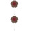 2Pièces Épingle Boutonnière En Bois Pour Costume 6