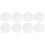 8Pcs White Acrylic Board Smooth Edges for Signs Craft Cake Display 2