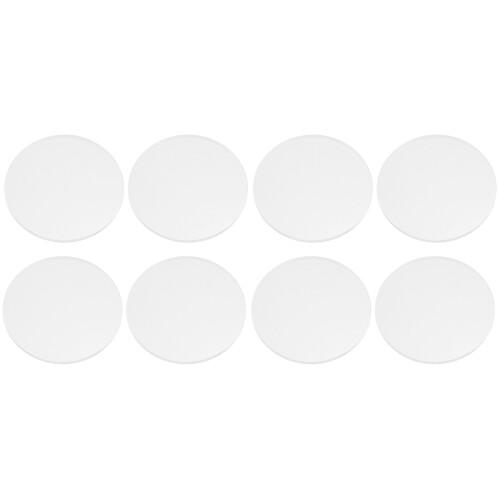 8Pcs White Acrylic Board Smooth Edges for Signs Craft Cake Display 1