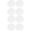 8Pcs White Acrylic Board Smooth Edges for Signs Craft Cake Display 5