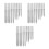 24Pcs Metal Double-Sided Nail Files Silver Manicure Nail Art Tools 2