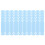 20Pcs Premium Mask Making Ear Rope Buckle Light Blue Easy Install Hook 1