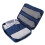 2Pcs Dark Blue Crochet Tool Knitting Bag Yarn Storage Hand Tool Tote 1