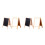 4Pcs Sturdy Wooden Student Chalk Board Erasable Small Whiteboard 7