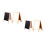 4Pcs Sturdy Wooden Student Chalk Board Erasable Small Whiteboard 6